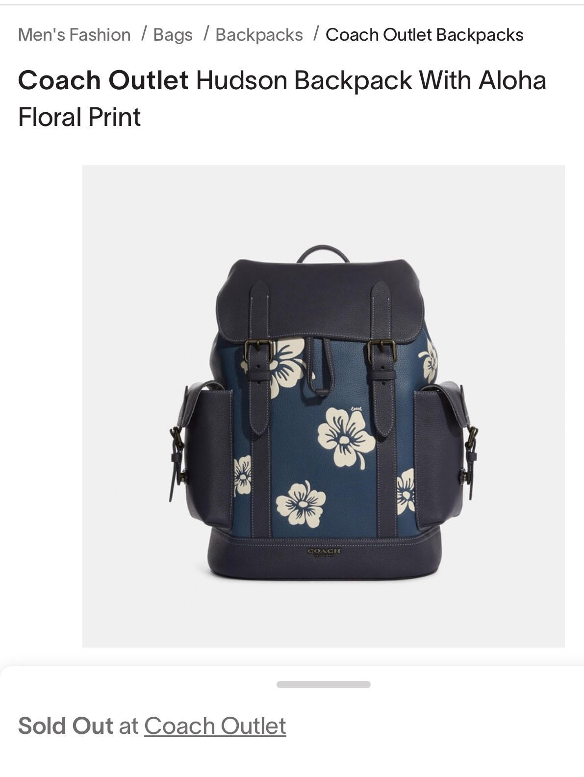 Blue coach hudson backpack | eBay Blue coach hudson backpack | eBay