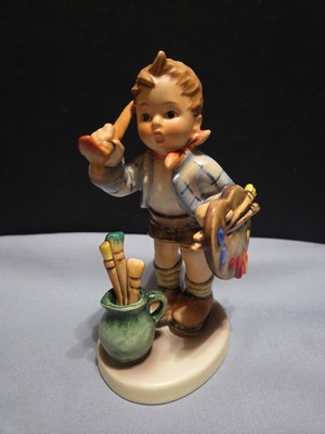 Goebel Hummel Figurine The Artist #304 Painter Signed Christian