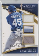 2015 Panini Immaculate Immaculate Trios Prime 13/25 Lane Adams #10 0d8