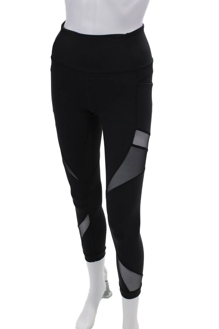 Lululemon Womens Mesh Patchwork Elastic Waist Sli… - image 2