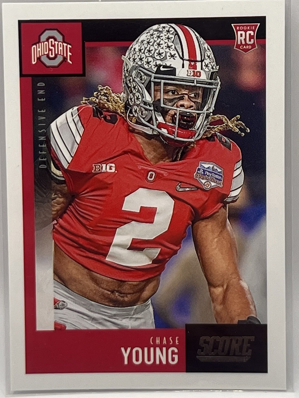 2020 Score | Chase Young #338 | Ohio State RC