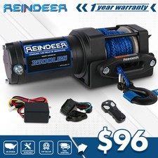Reindeer Electric Atv Winch Kit 12v 3500lb 4500lb 6000lb Wireless Remote Utv Reindeer Electric Atv Winch Kit 12v 3500lb 4500lb 6000lb Wireless Remote Utv