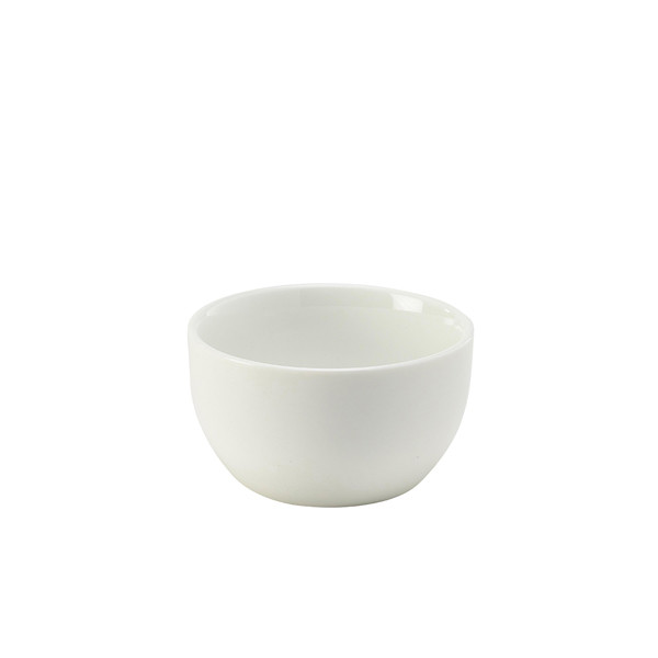 Genware Porcelain Sugar Bowl For Hotel Restaurant 18cl/ 6.5oz  Pack of 6