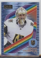 2023-24 O-Pee-Chee Platinum Retro Blue Pulsar 65/100 Logan Thompson #R-12 b8c