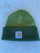 Green Carhartt Beanie Hat