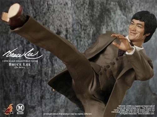 NUEVA Figura de Acción Coleccionable Bruce Lee Hot Toys MIS11 Escala 1/6 (En Traje) Foto 4 de 4
