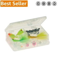 Double-Sided Clear Tackle Storage Box - Perfect for Organized Fishing Trips