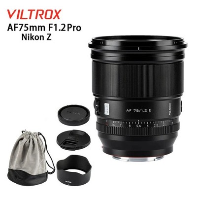 Viltrox 75mm F1.2 Pro Autofocus Large Aperture Lens for Nikon Z Z30 Z6 Z5 Z50