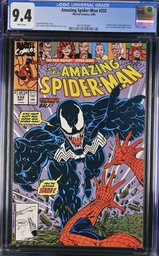 The Amazing Spider-Man #332A CGC 9.4