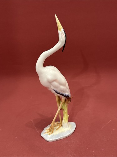 Hutschenreuther Porzellan Figur Kranich Reiher Graureiher Hans Achtziger - Bild 17 von 17