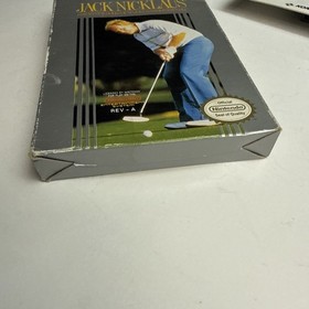 Jack Nicklaus Golf (Nintendo NES) con scatola e manuale - testato - autentico