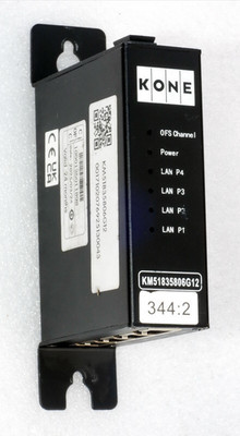 VGC KONE ELEVATOR LASER P/N KM51835806G12 CAR TOP NETWORK SWITCH WDM