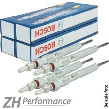 4x BOSCH 0 250 202 102 Glühkerze GLP031 für Audi A4 A6 A8 VW Passat Skoda Superb