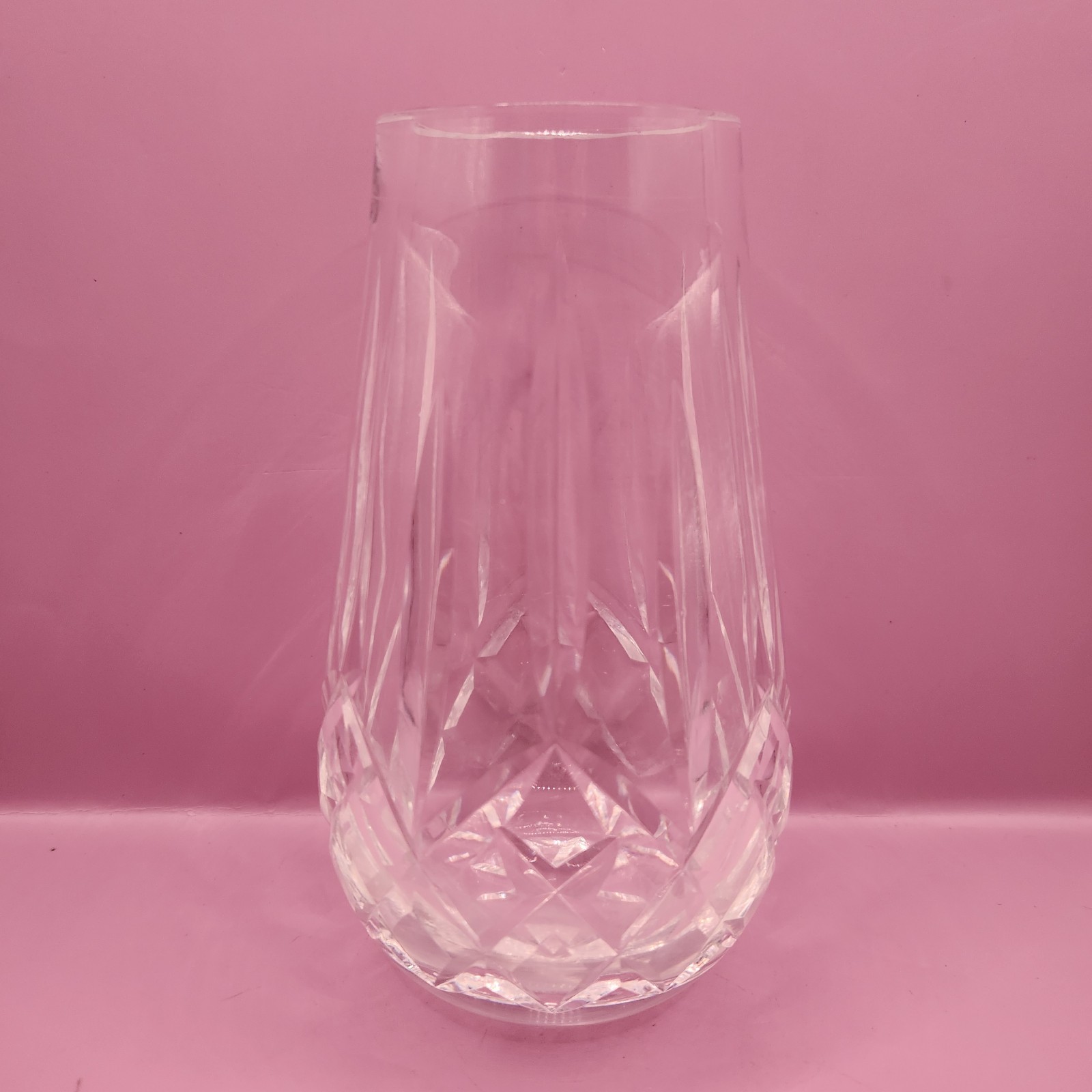 Waterford Crystal Lismore 7 Inch Signed Vase from Ireland