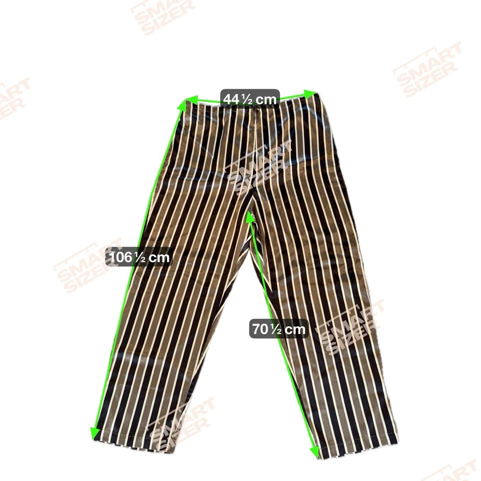 Conjunto de pijama vintage Victoria Secret para mujer L marrón a rayas 100 % poliéster botón Foto 3 de 4