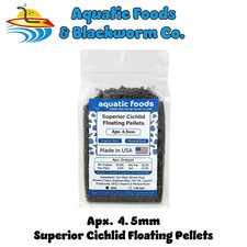4.5mm Superior Cichlid Floating Pellets, Quality Pellets for all Cichlids