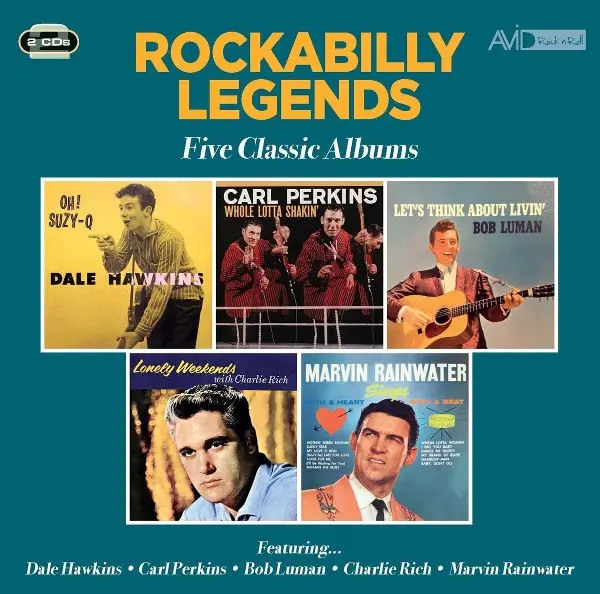 Rockabilly Legends: Five Classic Albums | Pop Sampler | Audio-CD | CD | 2026 - Bild 2