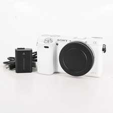 Sony Alpha A6000 24.3MP Mirrorless Digital Camera Body White 784