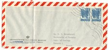 Airmail Cover from DENMARK to Canada, 1966