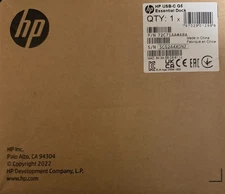 HP 72C71AA#ABA Docking Station - Black