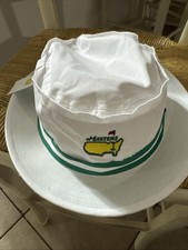 2026 Masters White Bucket Hat Large NWT Augusta National Masters Tournament Golf