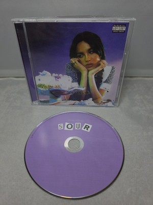 Olivia Rodrigo Sour CD w/Poster 2021 Complete Tested Authentic Mint 