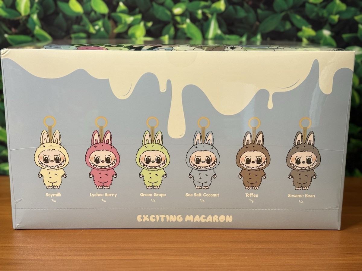 正規品LABUBU POP MART THE MONSTERS Macaron THE MONSTERS - Tasty Macarons Vinyl Face Blind Box | Blind