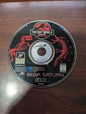 The Lost World Jurassic Park (Sega Saturn 1997) NO TRACKING - DISC ONLY 9211