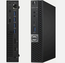 Dell Optiplex 7050 Micro 256GB, Intel Core i7 7700T CPU 2.09 GHz 8GB Windows 11
