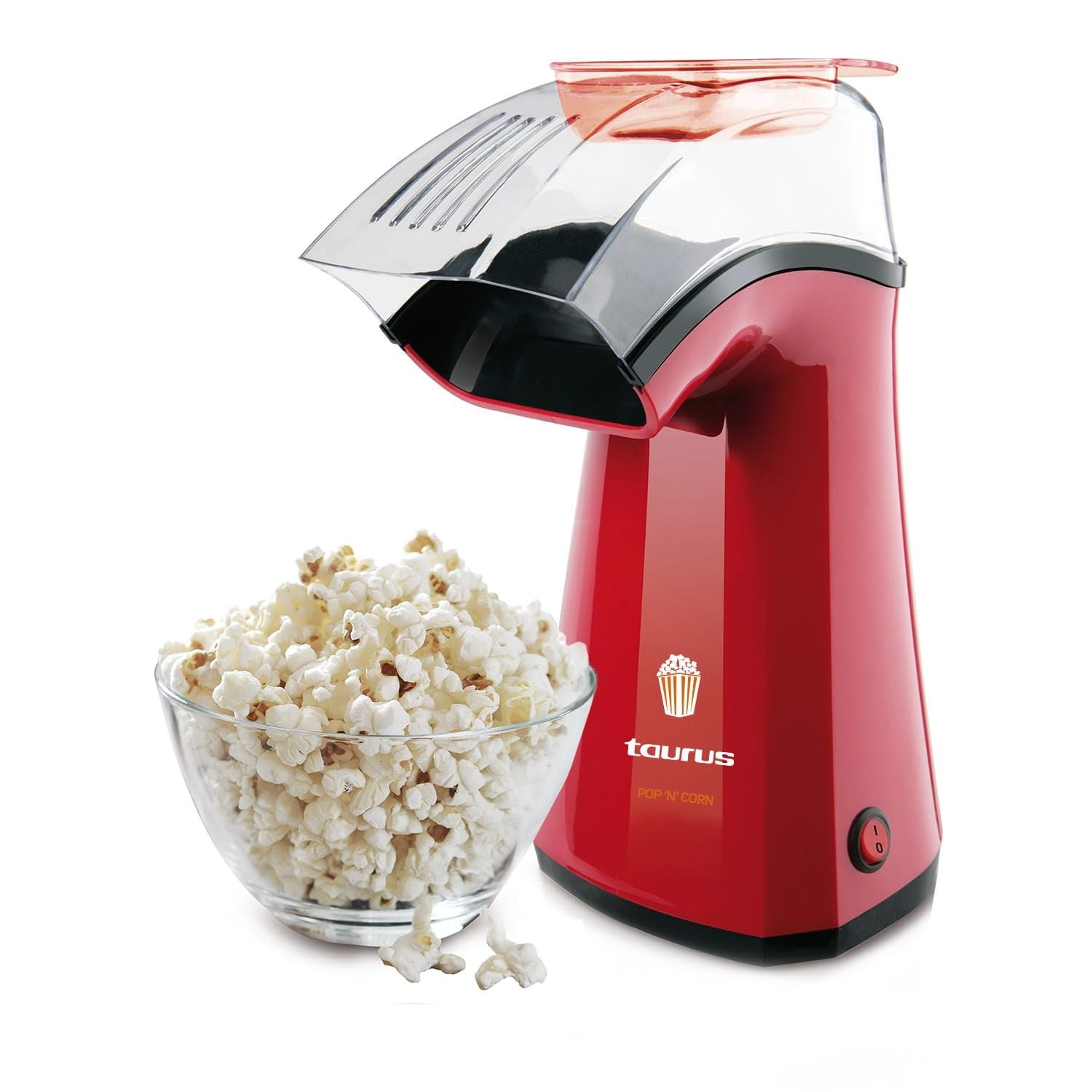 Taurus Pop N Corn: Popcorn Maker 1100W per Serata Cinema a Casa