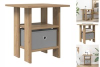 Nachttisch Nachtschrank Nachtkommode Artisan-Eiche 41X40X45 Cm Holzwerkstoff