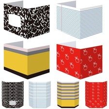 24 Pcs Desk Dividers Privacy Folders Testing Dividers for Students Desk Class...