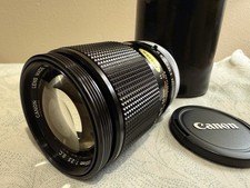   Vintage CANON FD 135mm f2.5 S.C. Telephoto FD Mount Lens Made In JAPAN
