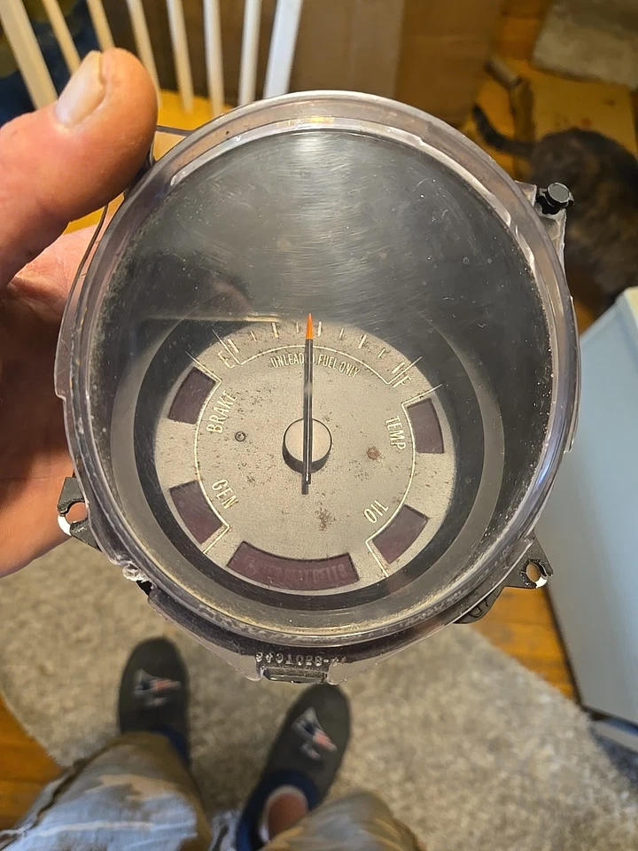 1973 1975 1977 Buick GS Century Regal заводской калибр температура топлива масло оригинальные работы - Изображение 4 из 4