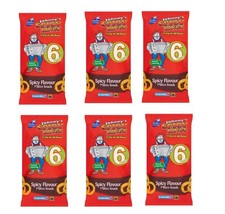 Golden Cross Johnny's Spicy Rings Spicy Flavour | 6 Multi pack | 36  Bags | 12g*