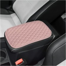 Center Console Pad, PU Leather Car Center Console Box Cushion, Non Slip Soft Arm