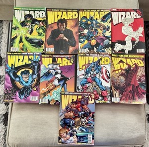 Wizard Comic Book Guide Lot Of 9 Issues 1990s Issues 70 71 72 73 74 75 76 77 78
