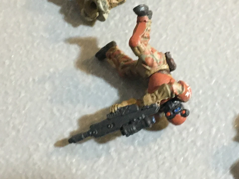 A32056 RACKHAM AT-43 ROJO BLOK MINIS SIN TARJETA LOTE INCOMPLETO 11 PK COMANDO SOLDADO Foto 3 de 4