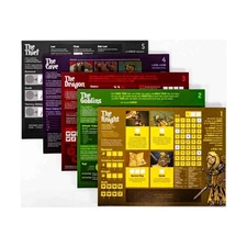 Leder Board Game Vast - The Crystal Caverns, Player Boards Only! EX