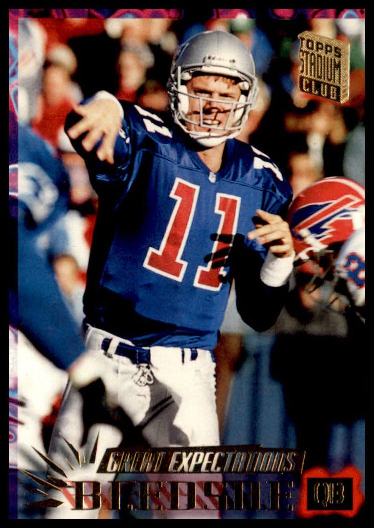 1994 Topps Stadium Club DREW BLEDSOE #185 NM