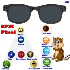 Smart AI Photo Glasses Smart glasses for drivers, anti-blue light Bluetooth