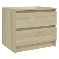 Nachttisch Sonoma-Eiche 50X39X43,5 Cm Holzwerkstoff