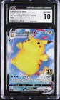 CGC 10 Gem Mint Surfing Pikachu Vmax 022/028 Holo Pokemon Japanese