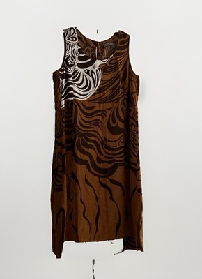 SELECTION by Ulla Popken elegantes Etuikleid LEINEN Gr. 42/44