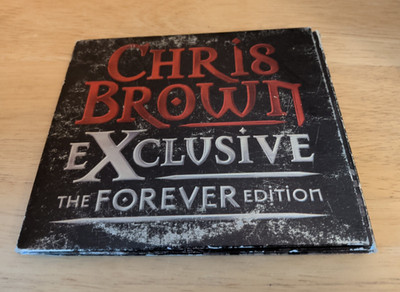 The Forever Edition CD & DVD - Chris Brown Exclusive (CD, 2008)