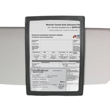 Homakover Vertically Visor Document Holder Registration Insurance Card