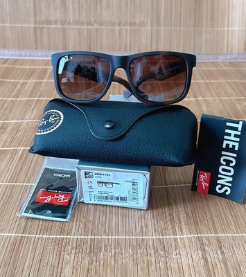 HOT RB4165 BROWN RAY-BAN JUSTIN SUNGLASSES HJT-6258