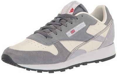 Reebok Men Classic Leather Running Sneaker GY8816 gray/Chalk Size 3.5