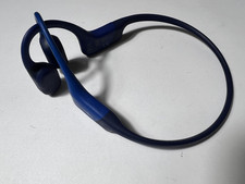 Aftershokz Aeropex Open-Ear Bluetooth Bone Conduction Sport Blue AS800 AS-ISRead