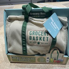 Kids Grocery Basket, 5 Plush Characters Included 3 695